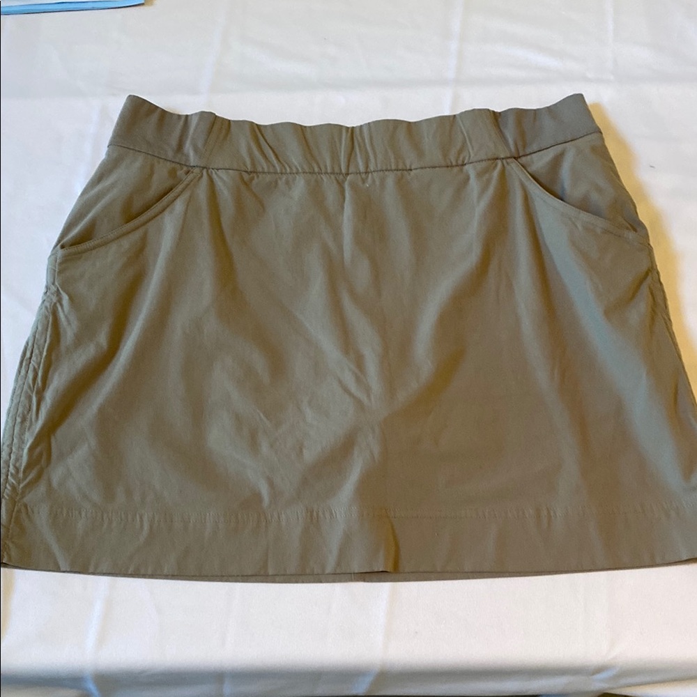 Khaki Women's Skort
